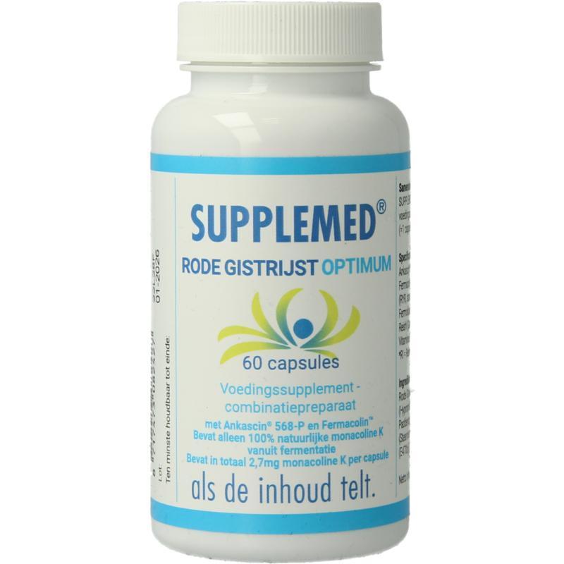 Rode Gistrijst Optimum 60 Capsules