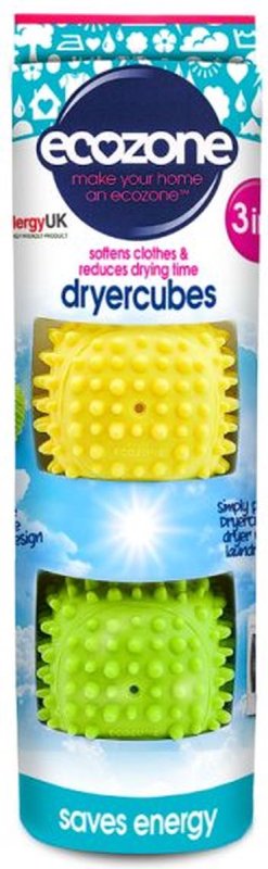 Dryercubes was droog ballen 2 Stuks