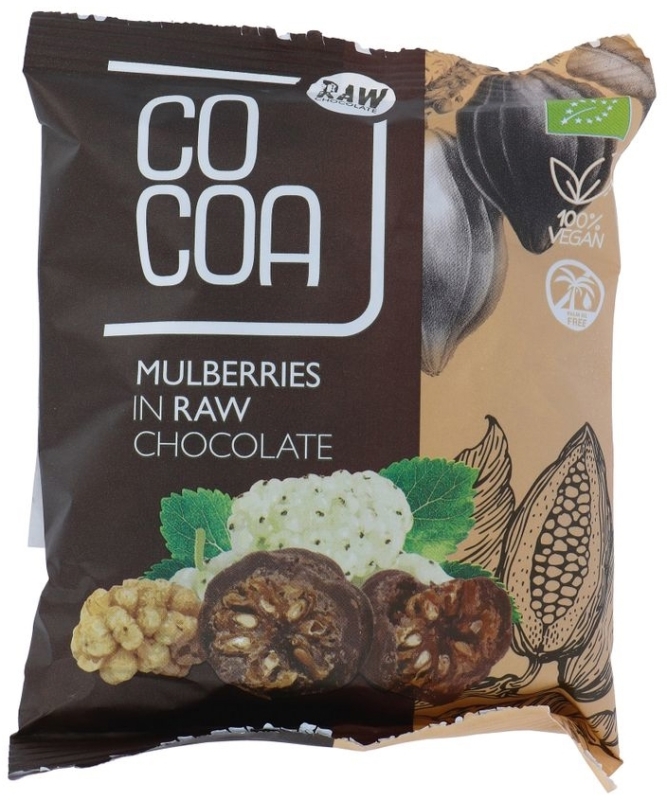 Cocoa Choco Moerbeien Bio 70gr