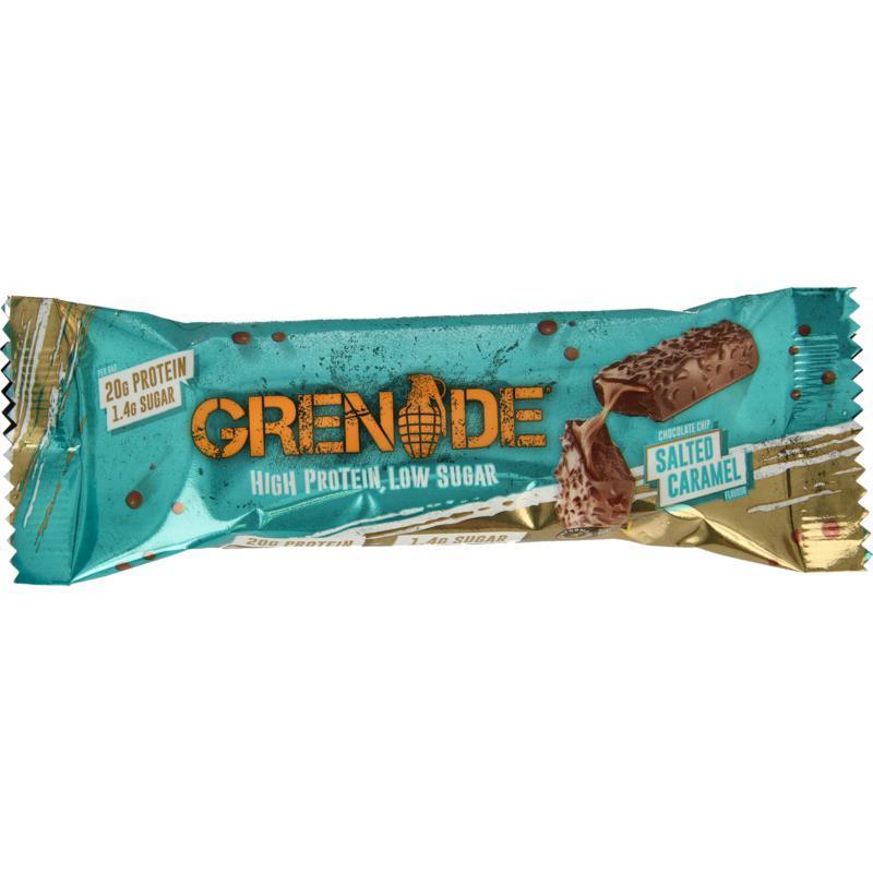 High Proteine Reep Chocolate Chip Salted Caramel 60 G
