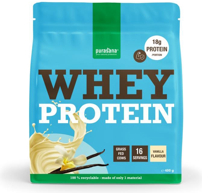 Purasana Whey Protein Vanille Bio 400 gram