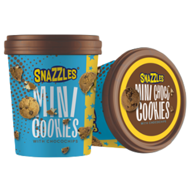 Snazzles Mini Cookies met Chocochips 125 gram