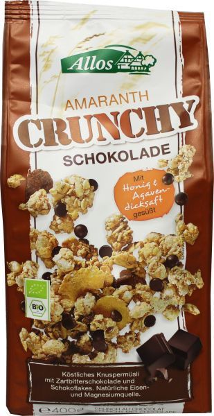 Crunchy Amarant Chocolade 400g