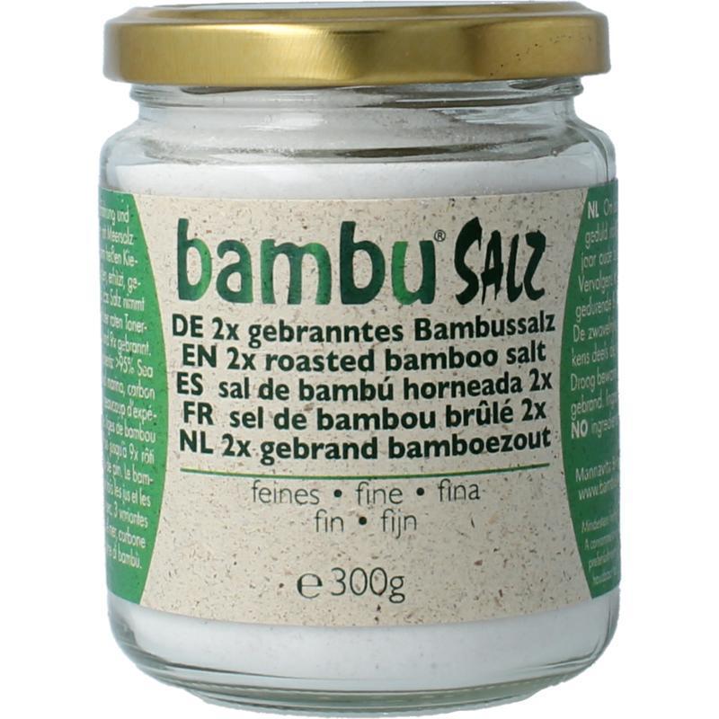 Bambu zout fijn 300g