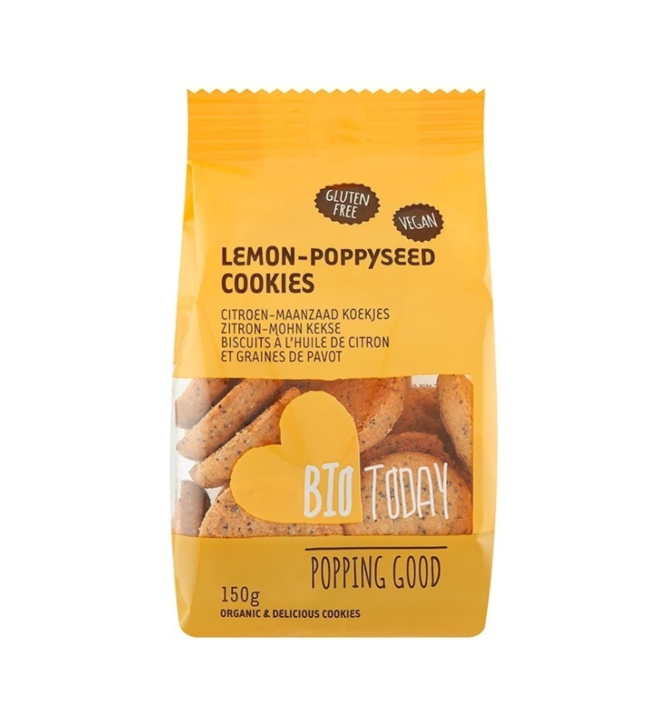 Koekjes Citroen-Maanzaad 150gr
