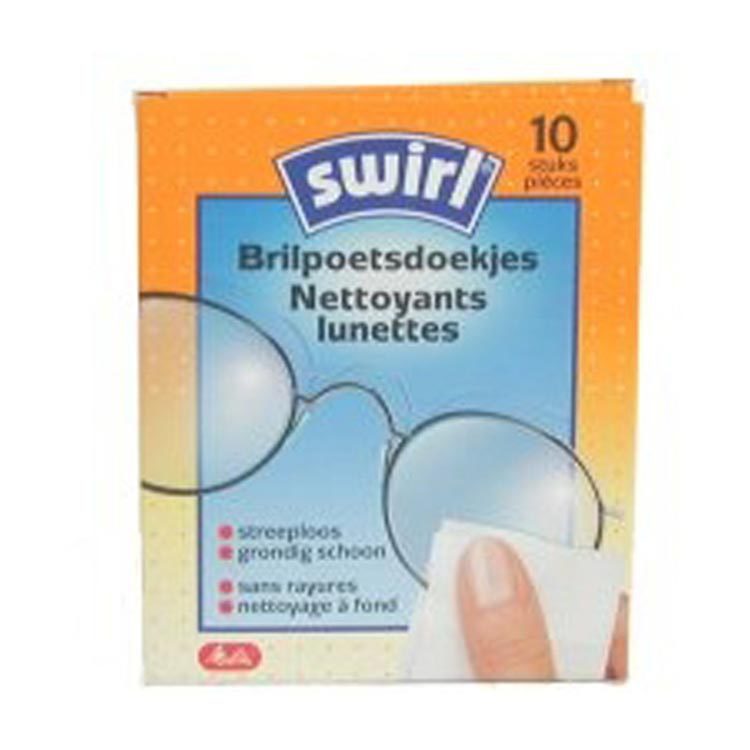 Brilpoetsdoekjes Optima 10st