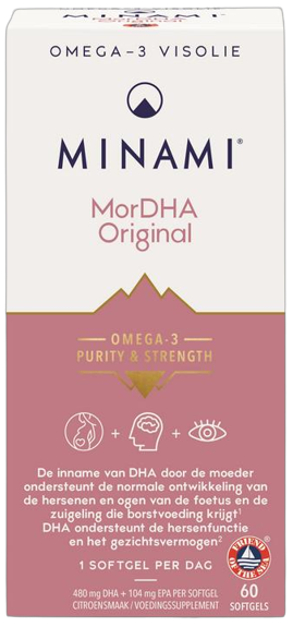 MorDHA Original Citroensmaak 60 Softgels