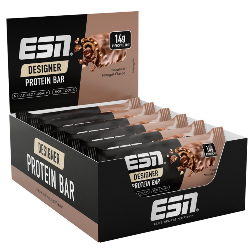 Hazelnut Nougat Bar 45 gram 12 stuks