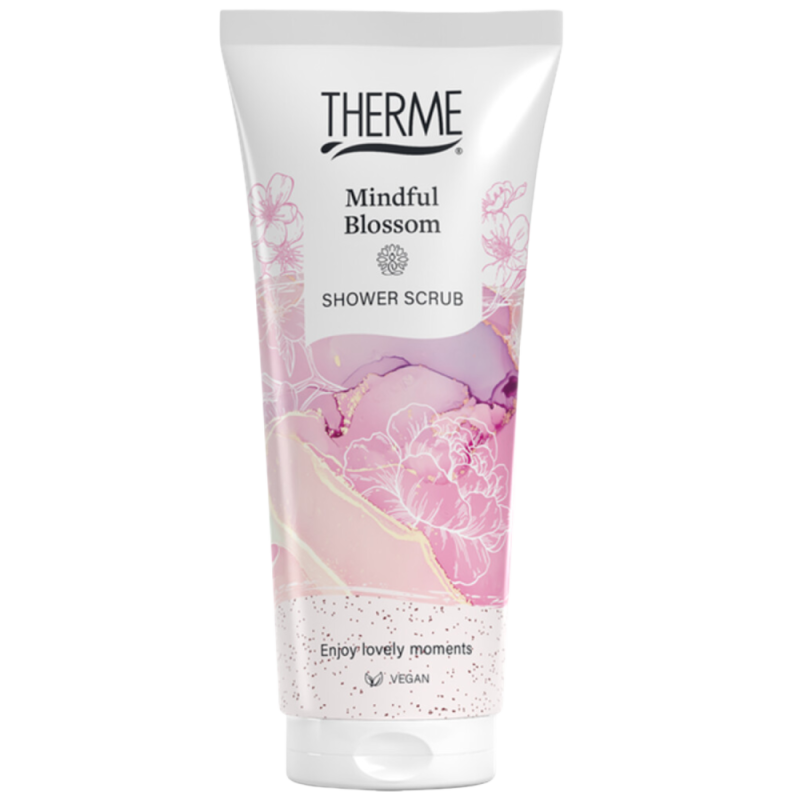 Mindful blossom shower scrub 200ml