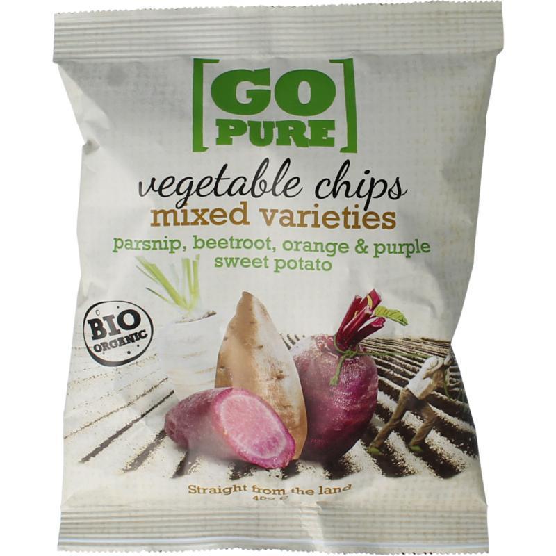 Chips groente bio 40g