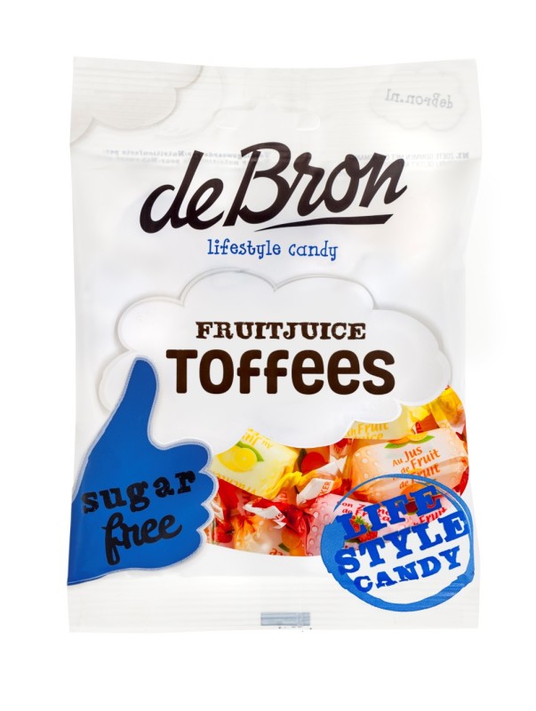 Fruit toffee suikervrij 100gr