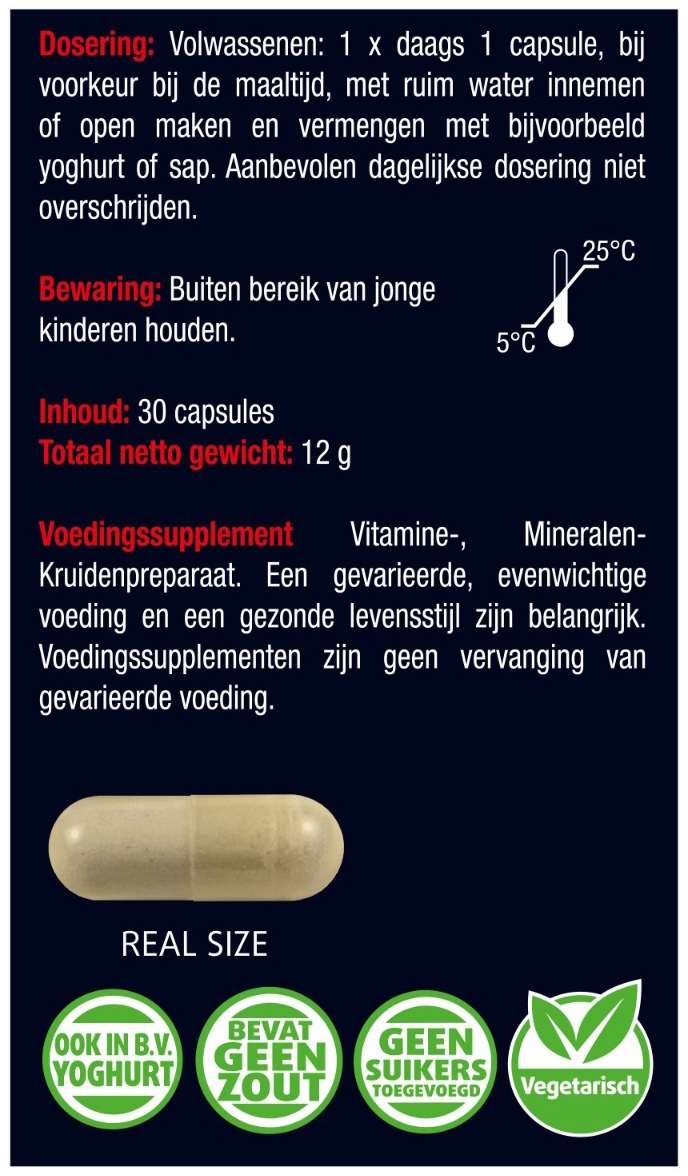 Lucovitaal Haar & Baard Volume 30 capsules