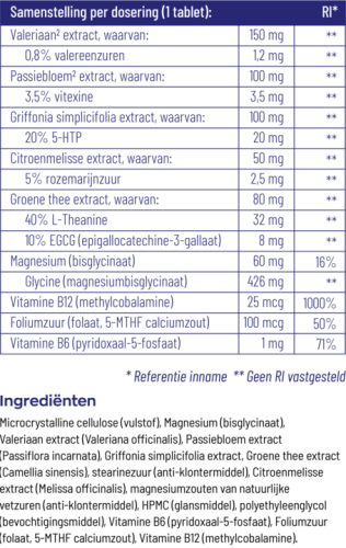 Vitakruid Slaapcomplex 90 tabletten