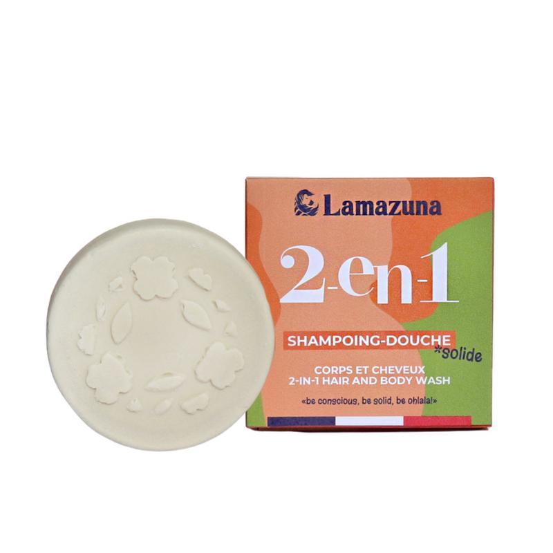 Lamazuna 2 In 1 Hair and body wash bar 70g