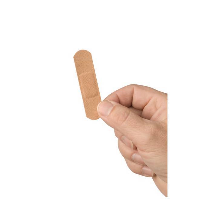 Pleister textiel 19x72cm 100st
