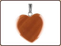 Hanger hart 20 mm jaspis 1 stuk