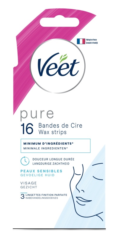 Pure Waxstrips Gezicht  .0 16