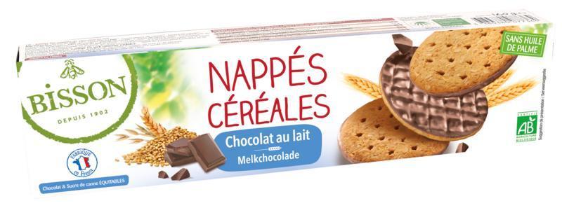 Pure Chocolade Frosted Granenkoekjes Bio 140 Gram