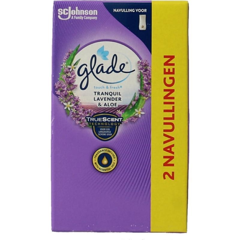 Touch & fresh navul duo lavendel / aloe 2x10ml