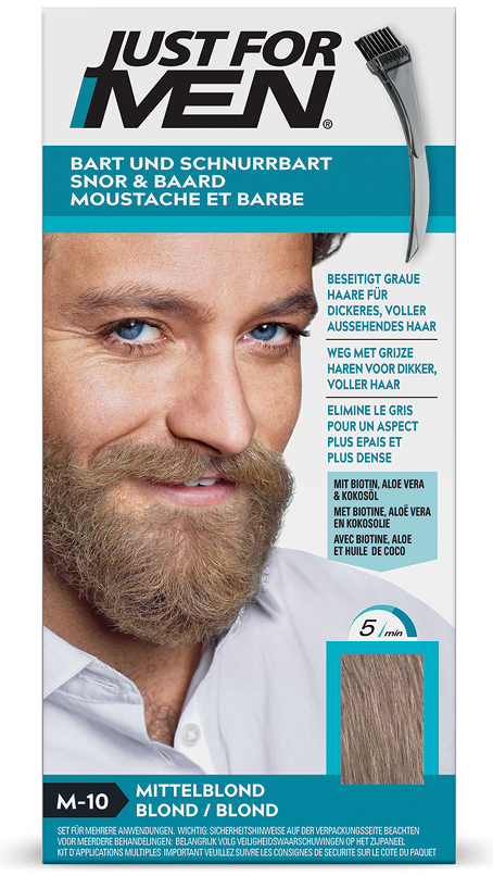 Just For Men Snor & Baard Middenbruin M10 1 set