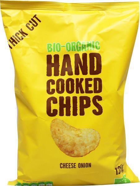 Chips Handcooked Kaas & Ui 125g