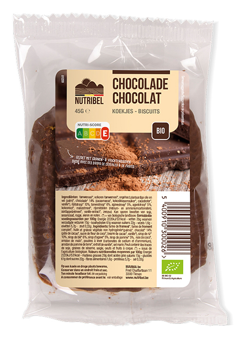 Chocoladekoek bio 45g