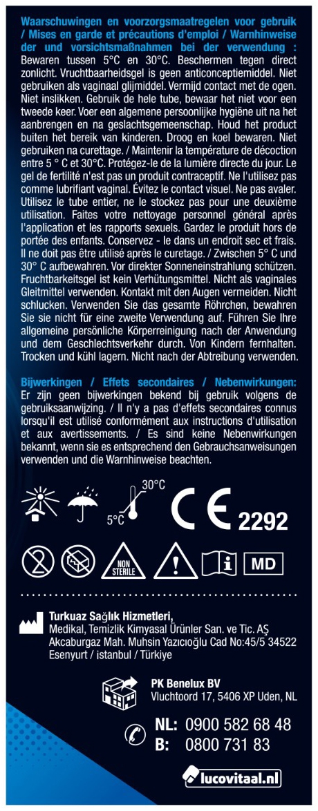 Lucovitaal Vruchtbaarheidsgel 5 ML 5st