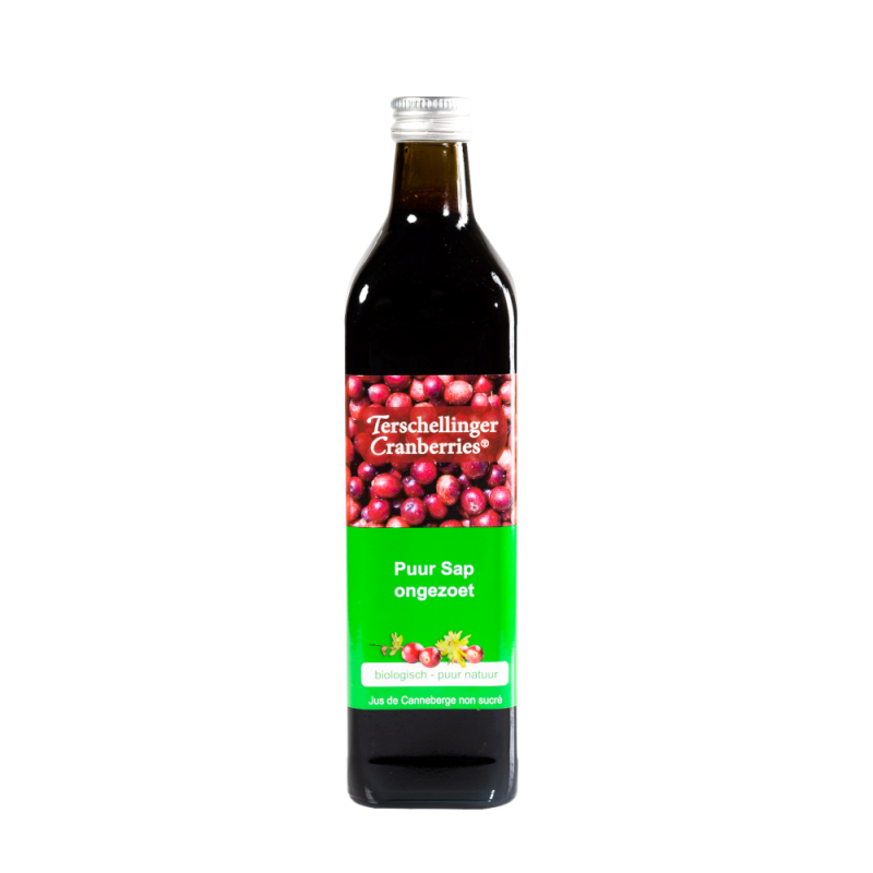 Cranberrysap ongezoet bio 6 x 750ml