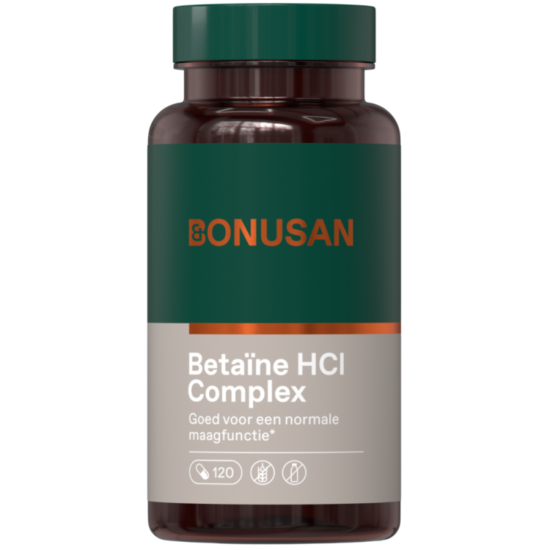Betaine HCI Complex 120 Capsules