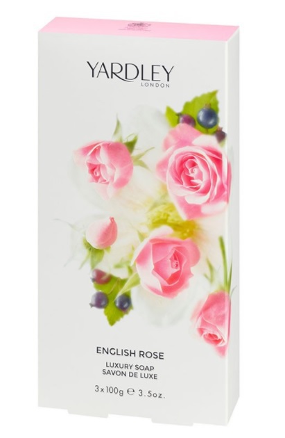 English Rose Luxe Zeep 3x100g