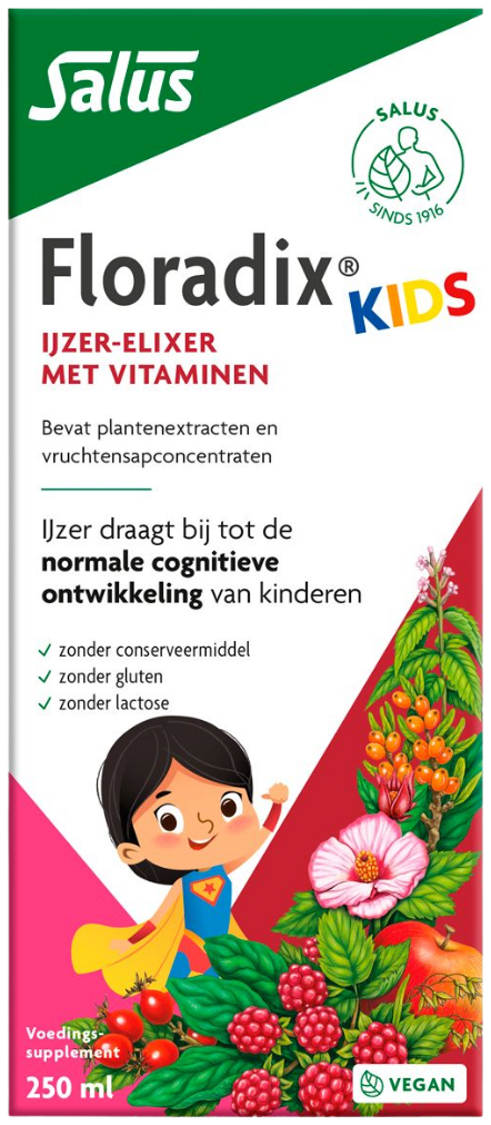 Salus Floradix Kids IJzer Elixer 250 ml