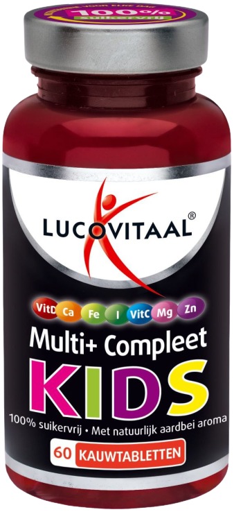 Multi+ Compleet Kids 60 Kauwtabletten
