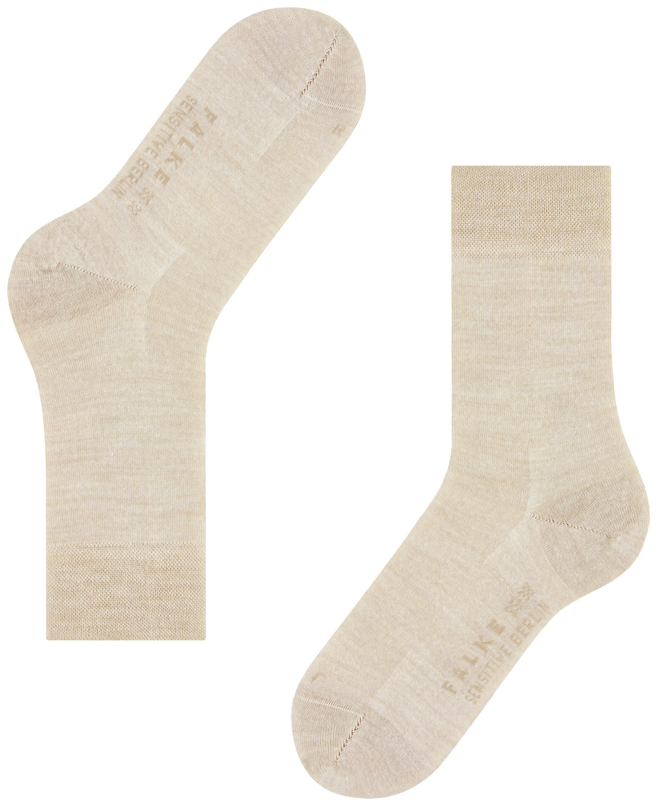 FALKE Dames Sensitive Berlin Sokken Beige