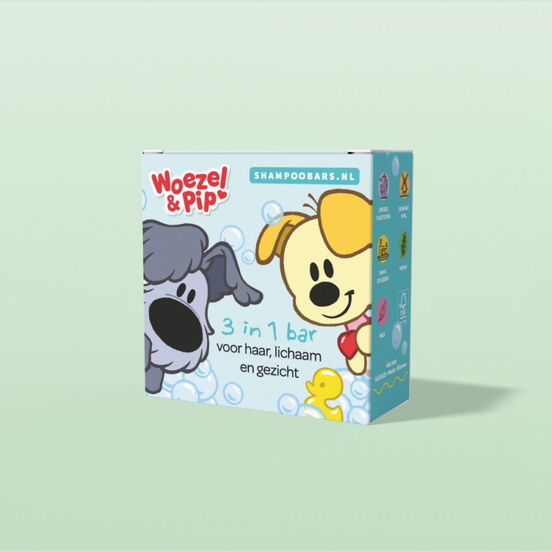 3-In-1 Bar Woezel & Pip 60 Gram