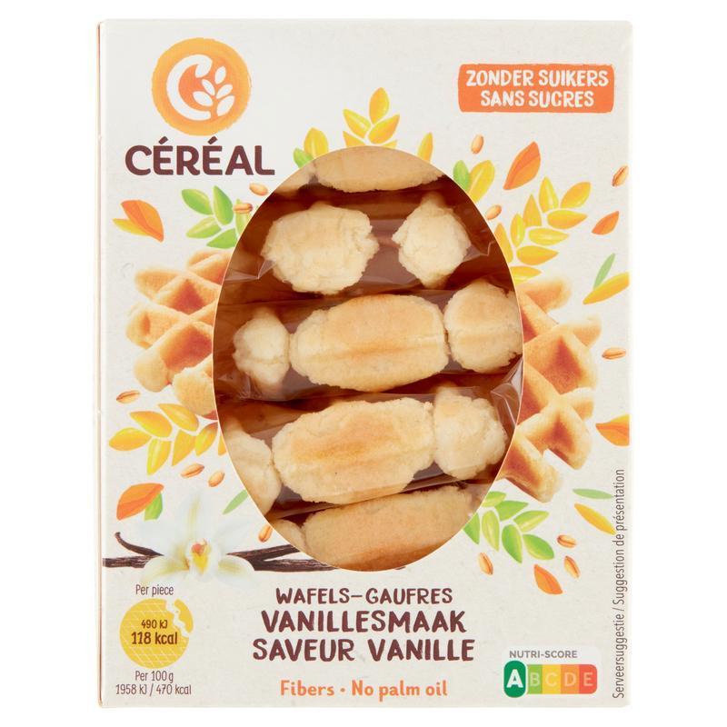 Céréal Zachte vanillewafels zonder suikers 150g