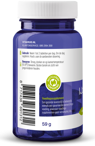 Vitakruid IJzer Bisglycinaat Complex 90tb