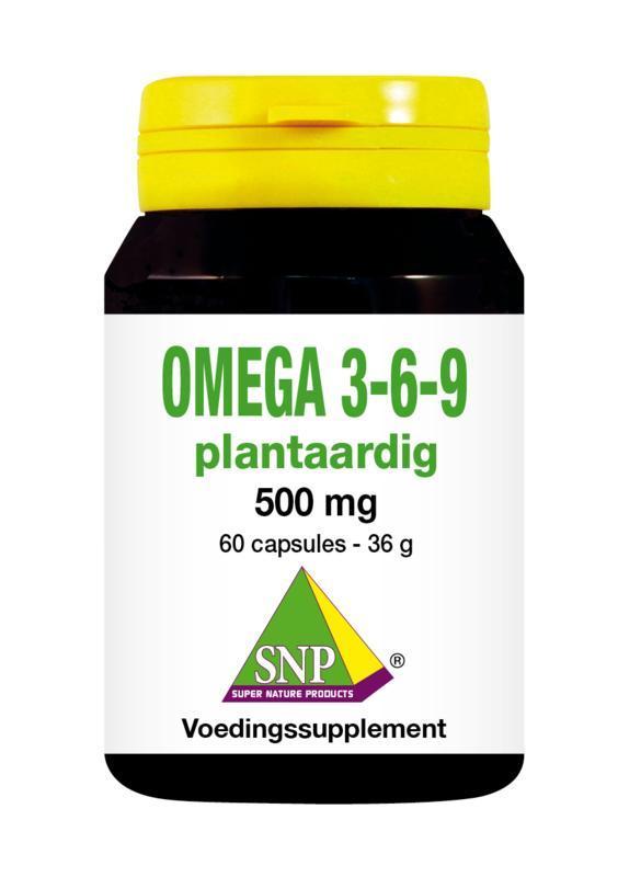 Omega 3 6 9 Plantaardig 60 Capsules