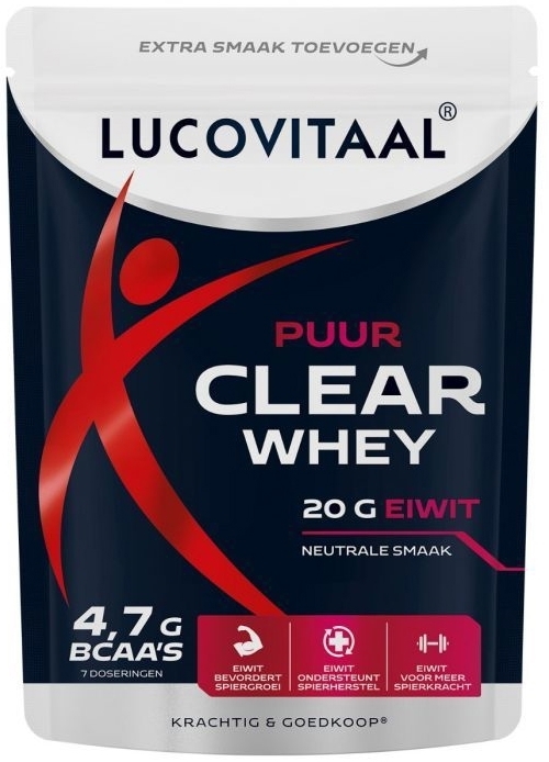 Clear Whey Poeder Puur 175 gram