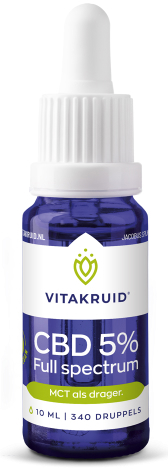 Vitakruid CBD Olie 5% Full spectrum 10ml