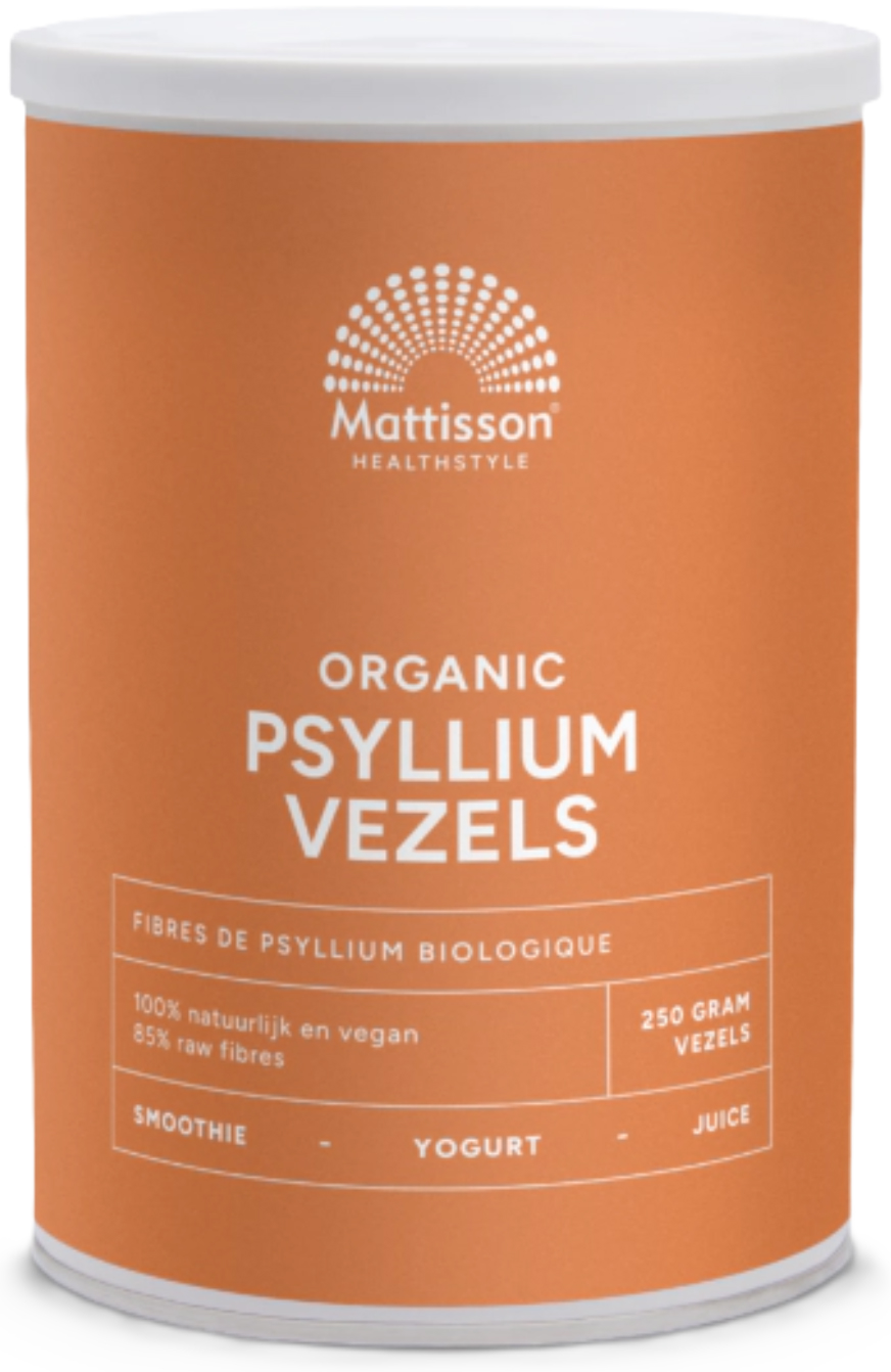 Mattisson Biologische Psyllium Vezels 250 Gram