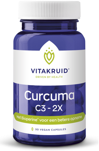 Vitakruid Curcuma C3-2X 30 Vegicapsules