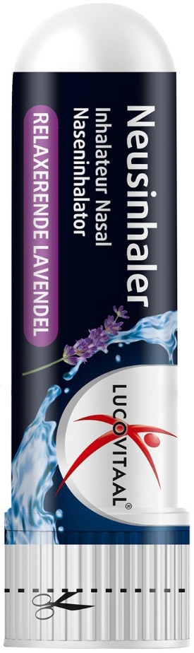 Lucovitaal Neusinhaler Relaxerende Lavendel 1 stuk
