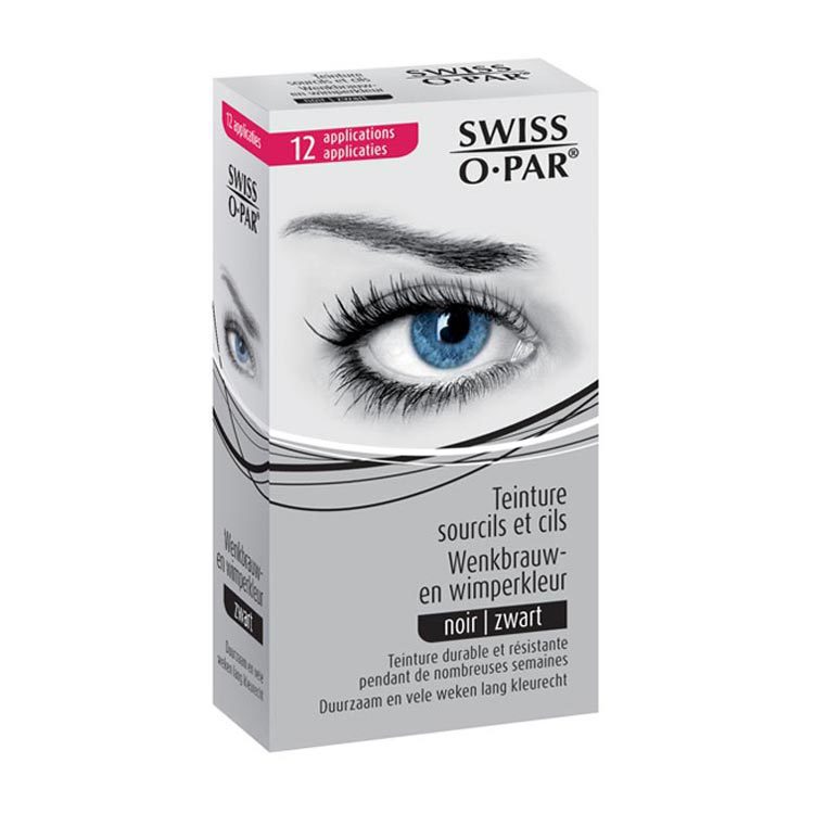 Swiss-O-Par Eyebrow and Eyelash Black 5+5ml