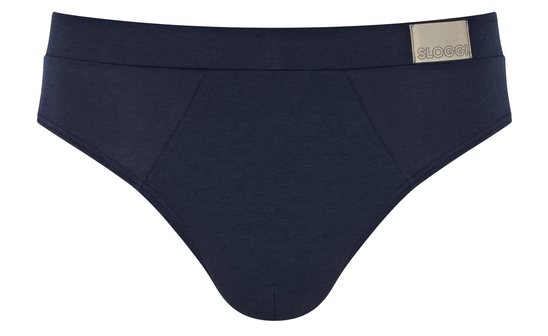 Sloggi MEN Go Natural Heren Midi 2-Pack Blauw