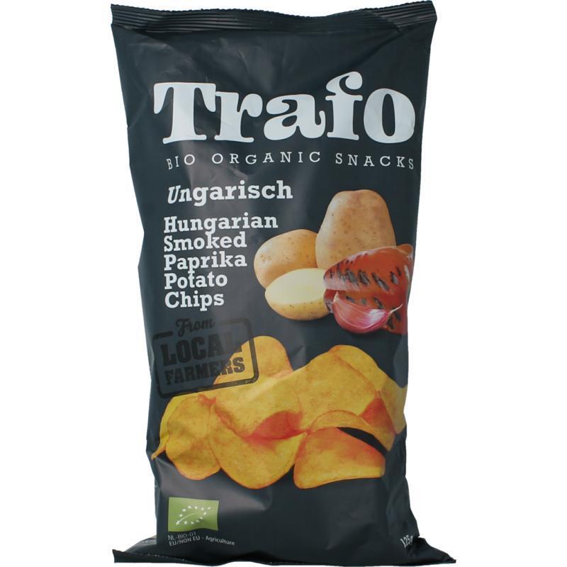 Chips Hongaarse paprika bio 125g