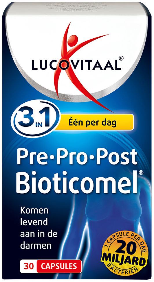 Lucovitaal Pre pro post biotica 30 Capsules