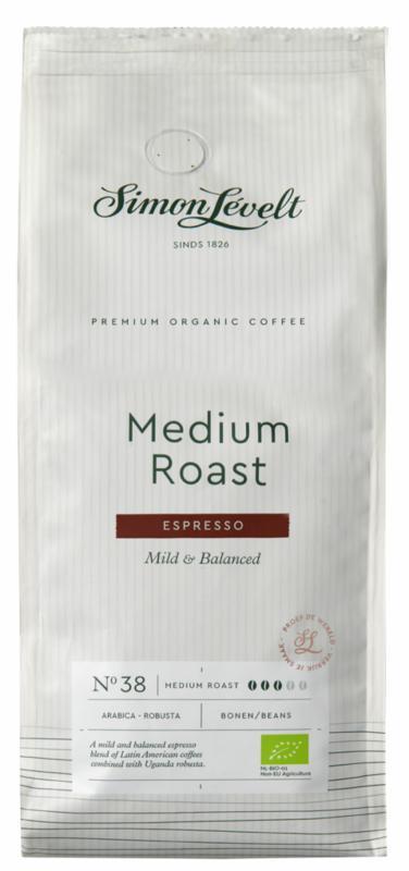 Simon Levelt Espresso Medium Roast Bonen 1000g