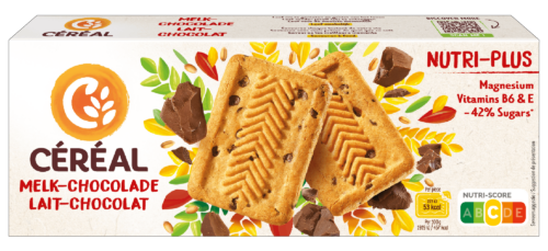 Koekjes melk/chocolade 230g