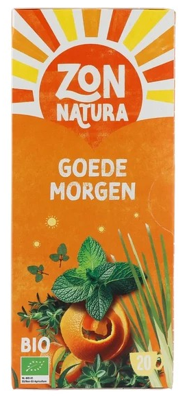 Thee Goedemorgen Biologisch 20 Stuks