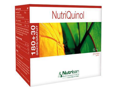 Nutriquinol 50 mg 180+30 softgels